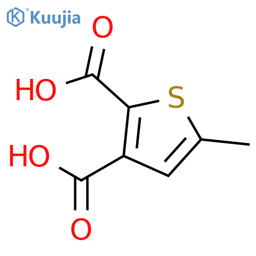 5-Methylthiophene-2,3-dicarboxylic Acid structure