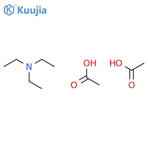 Acetic acid, compd. with N,N-diethylethanamine (2:1) structure