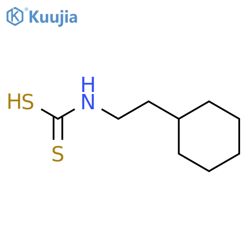 N-ethyl-N-sulfanyl(carbonothioyl)cyclohexanamine structure