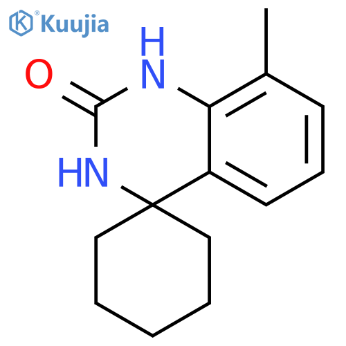 Spiro[cyclohexane-1,4'(1'H)-quinazolin]-2'(3'H)-one, 8'-methyl- structure
