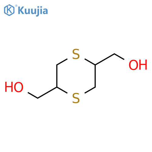 2,5-Bis(hydroxymethyl)-1,4-dithian structure