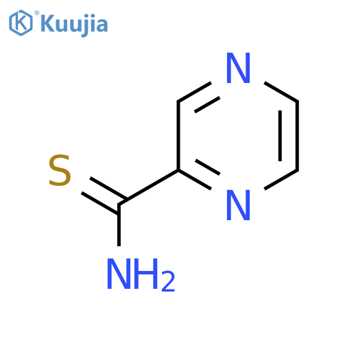 pyrazine-2-carbothioamide structure