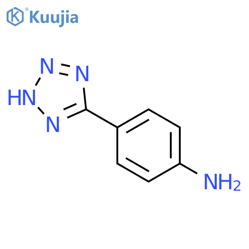 4-(2H-1,2,3,4-tetrazol-5-yl)aniline structure