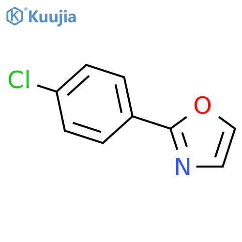 2-(4-chlorophenyl)oxazole structure