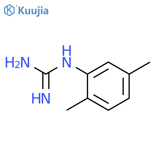 N-(2,5-dimethylphenyl)guanidine structure