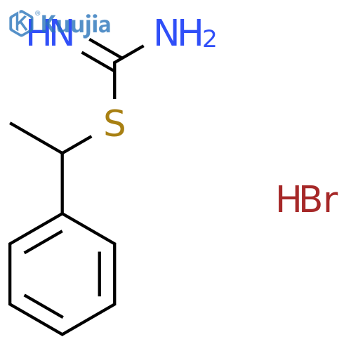 1-Phenylethyl imidothiocarbamate hydrobromide structure
