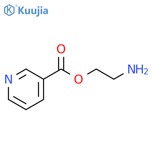 2-Aminoethyl Pyridine-3-carboxylate structure