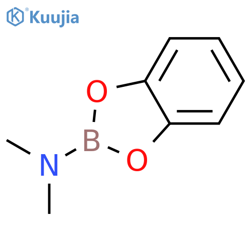 1,3,2-BENZODIOXABOROL-2-AMINE, N,N-DIMETHYL- structure