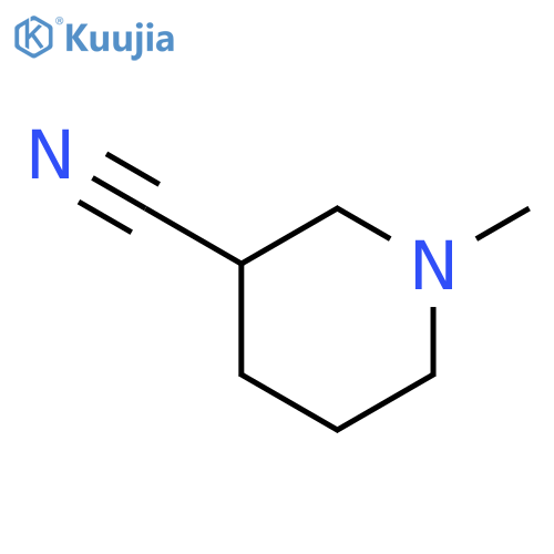 1-methylpiperidine-3-carbonitrile structure