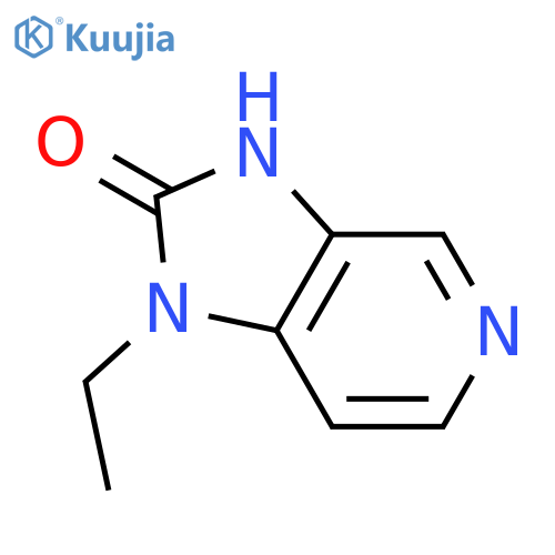 1-ethyl-3H-imidazo[4,5-c]pyridin-2-one structure