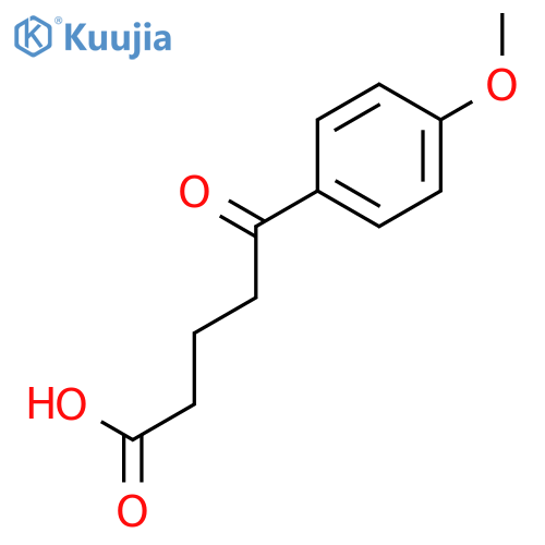 5-(4-Methoxyphenyl)-5-oxopentanoic acid structure