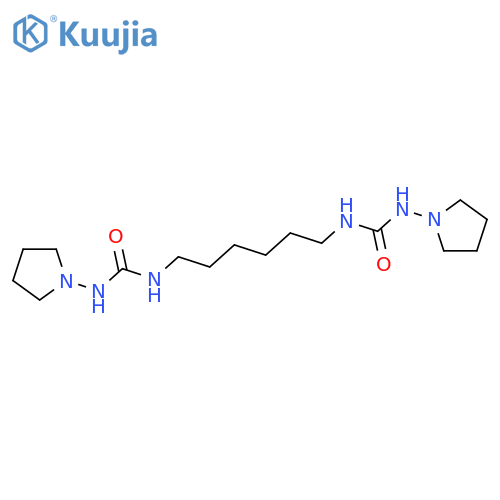 UREA, N,N''-1,6-HEXANEDIYLBIS[N'-1-PYRROLIDINYL- structure