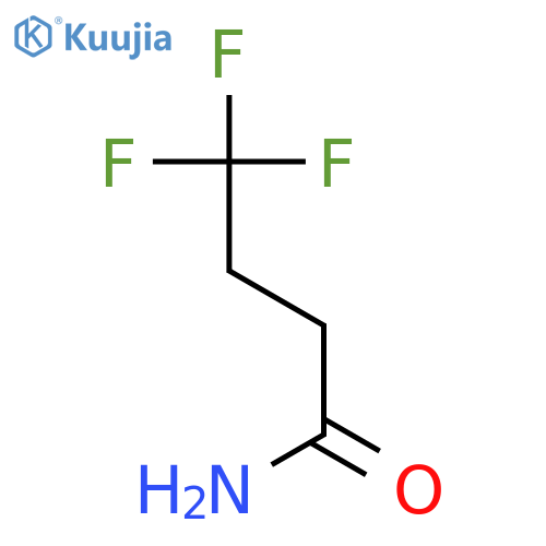 4,4,4-trifluorobutanamide structure