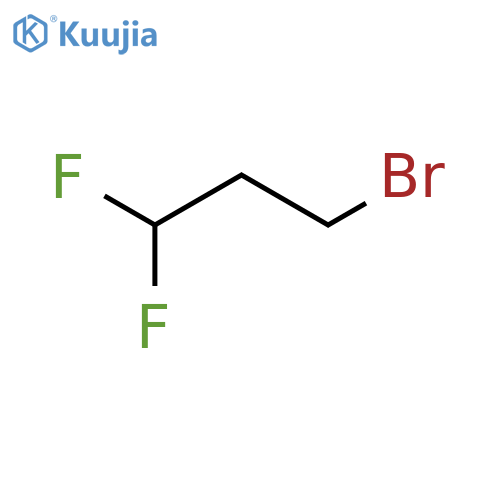 Propane, 3-bromo-1,1-difluoro- structure