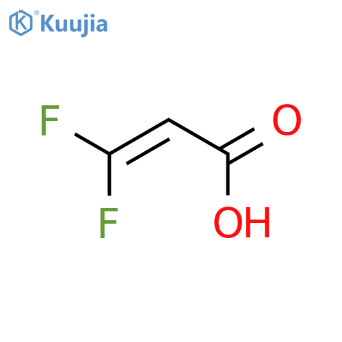 2-PROPENOIC ACID, 3,3-DIFLUORO- structure