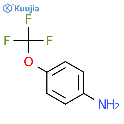 4-(Trifluoromethoxy)aniline structure