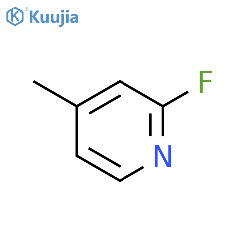 2-Fluoro-4-picoline structure