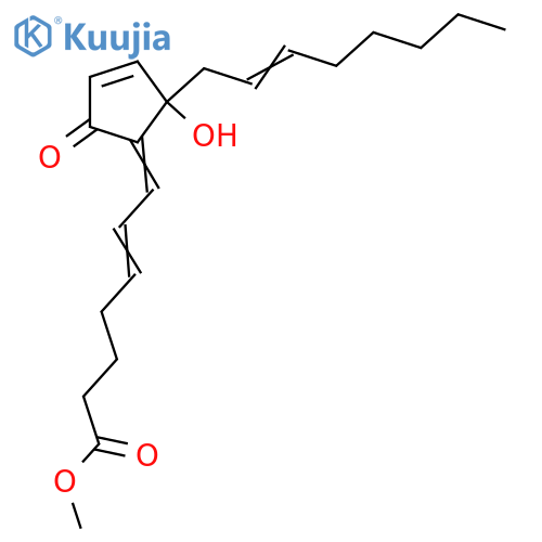 12-Hydroxy-9-oxo-5,7,10,14-prostatetraenoic acid; (5E,7E,12S,14Z)-form, Me ester structure