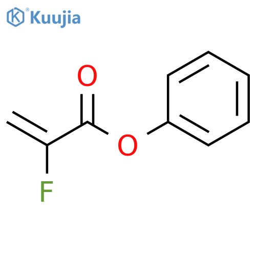 2-Propenoic acid, 2-fluoro-, phenyl ester structure