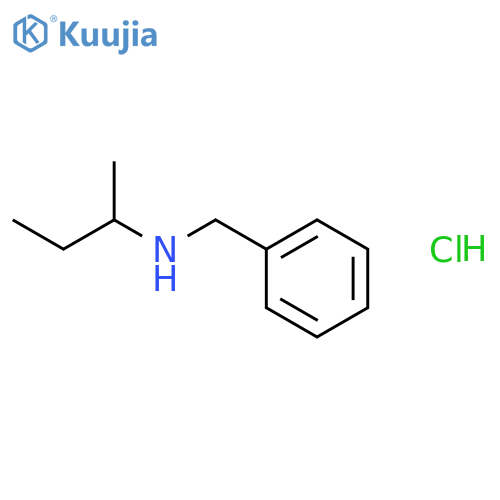 N-BENZYL-N-(SEC-BUTYL)AMINE HYDROCHLORIDE structure
