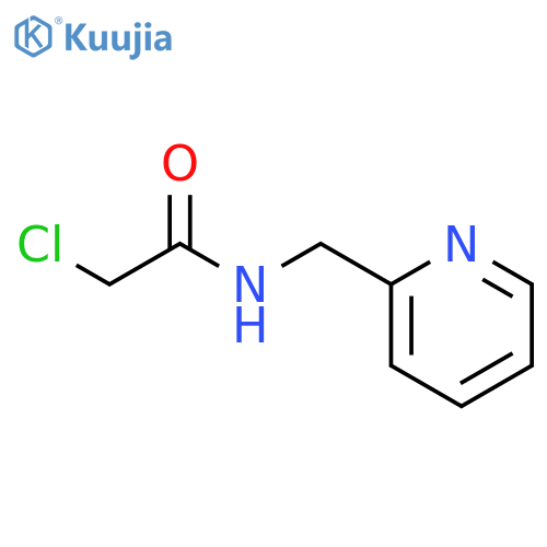 2-chloro-N-(pyridin-2-ylmethyl)acetamide Hydrochloride structure