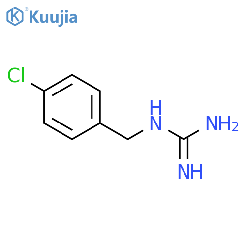 N-(4-chlorophenyl)methylguanidine structure