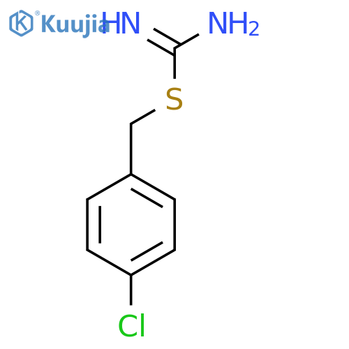 4-Chlorobenzyl carbamimidothioate structure