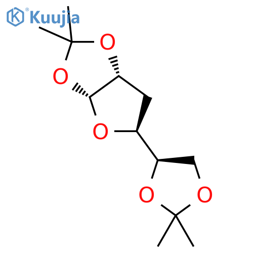 3-Deoxy-1,2:5,6-di-O-isopropylidene-a-D-glucofuranose structure