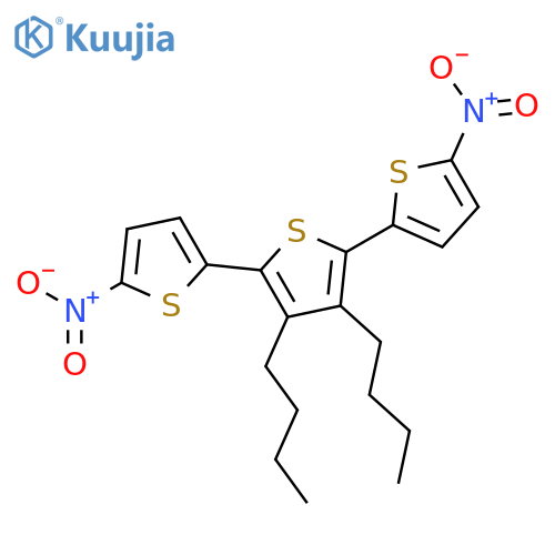 2,2':5',2''-TERTHIOPHENE, 3',4'-DIBUTYL-5,5''-DINITRO- structure