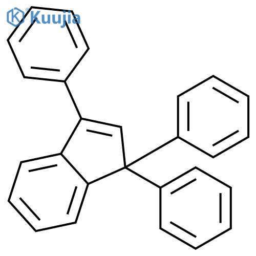 1H-Indene,1,1,3-triphenyl- structure