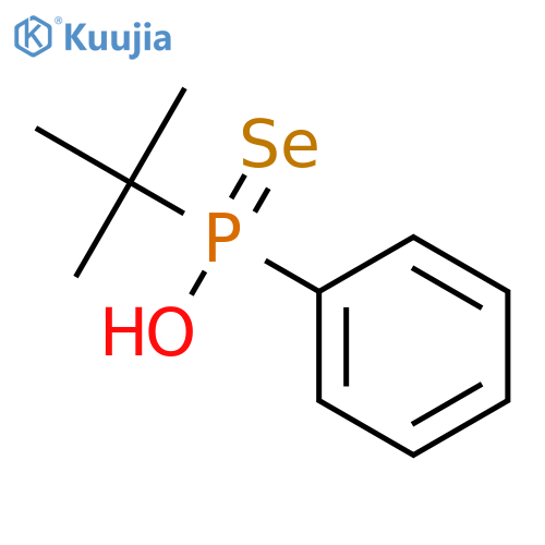 PHOSPHINOSELENOIC ACID, (1,1-DIMETHYLETHYL)PHENYL- structure