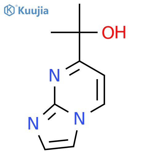 2-imidazo[1,2-a]pyrimidin-7-yl-propan-2-ol structure