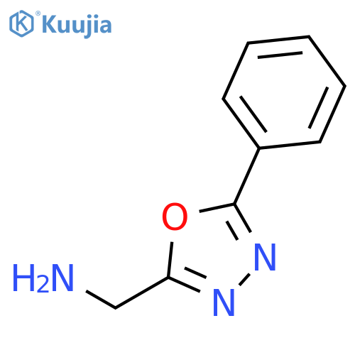(5-Phenyl-1,3,4-oxadiazol-2-yl)methanamine structure
