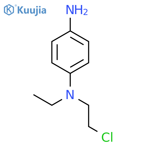 1,4-Benzenediamine, N-(2-chloroethyl)-N-ethyl- structure