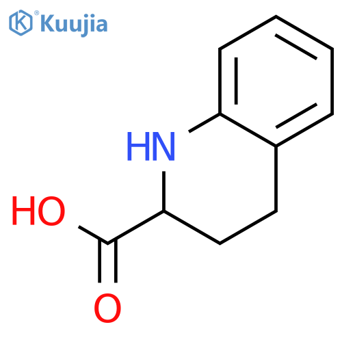 1,2,3,4-Tetrahydroquinoline-2-carboxylic acid structure