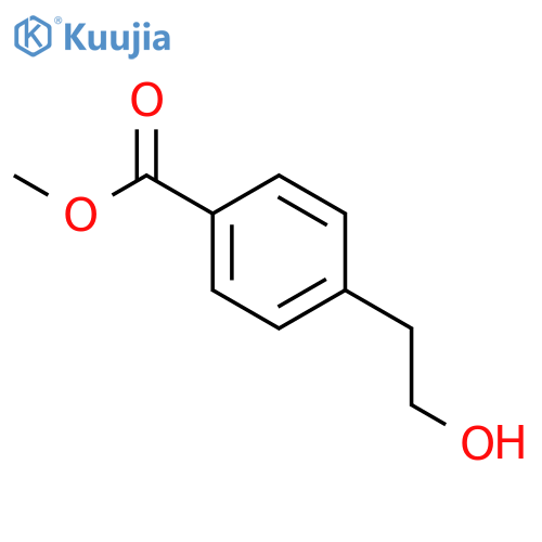 Methyl 4-(2-hydroxyethyl)benzoate structure