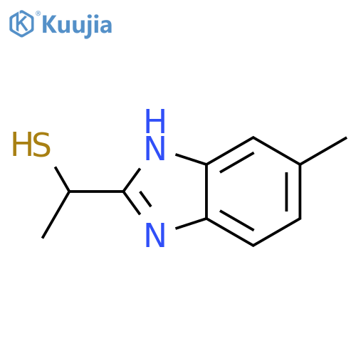 1H-Benzimidazole-2-methanethiol,alpha,5-dimethyl-(9CI) structure