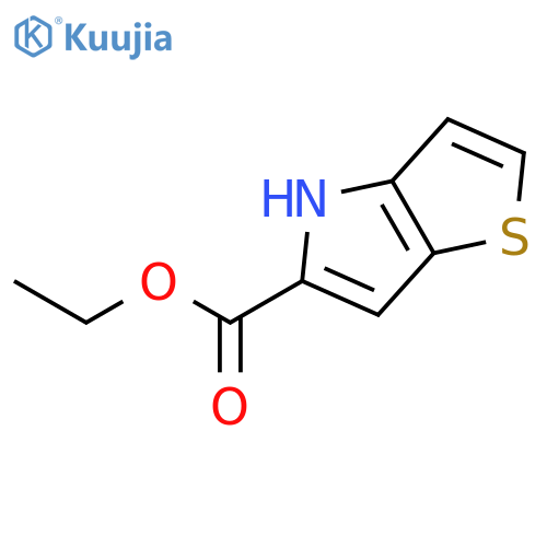 Ethyl 4h-thieno3,2-bpyrrole-5-carboxylate structure