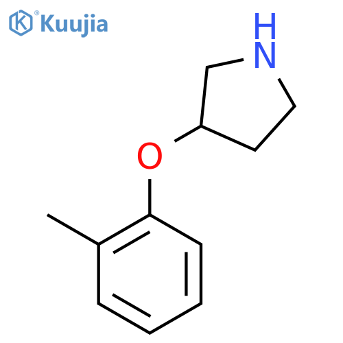 3-(2-methylphenoxy)pyrrolidine structure