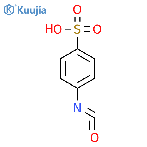 4-isocyanatobenzene-1-sulfonic acid structure