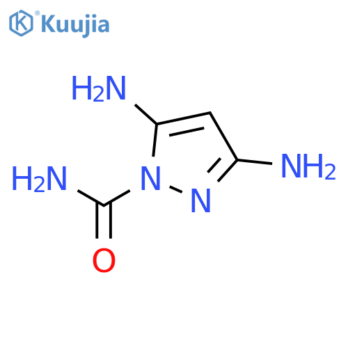 1H-Pyrazole-1-carboxamide, 3,5-diamino- structure