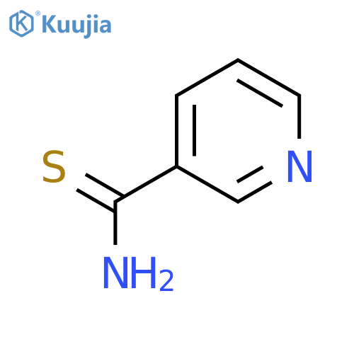 Pyridine-3-carbothioamide structure
