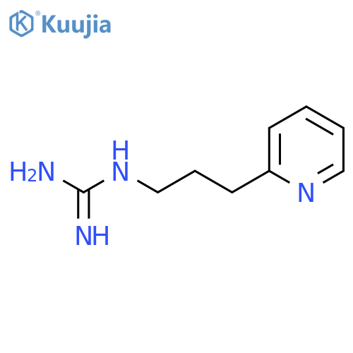 GUANIDINE, [3-(2-PYRIDINYL)PROPYL]- structure