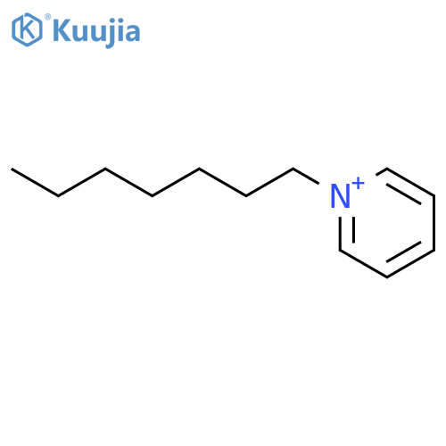 Pyridinium, 1-heptyl- structure