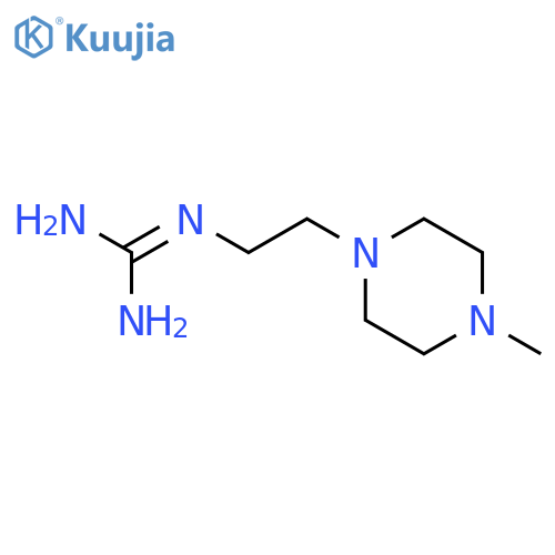 Guanidine,[2-(4-methyl-1-piperazinyl)ethyl]-(7CI,9CI) structure