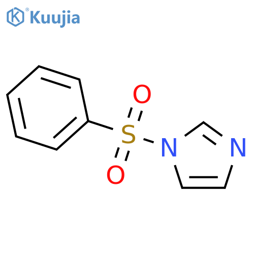 1-(Phenylsulfonyl)-1H-imidazole structure
