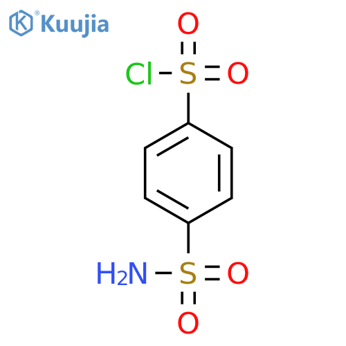 4-(aminosulfonyl)benzenesulfonyl chloride structure