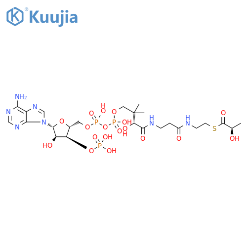 D-Lactyl-CoA structure
