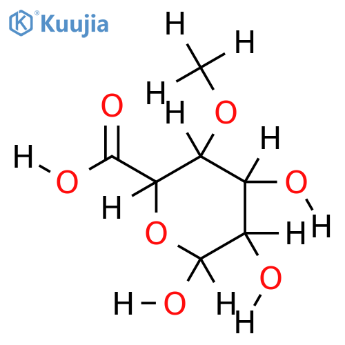 4-O-Methyl-D-glucoronsaeure structure