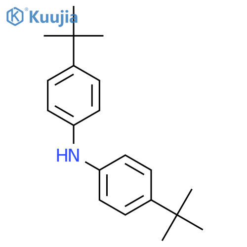 Bis(4-tert-butylphenyl)amine structure
